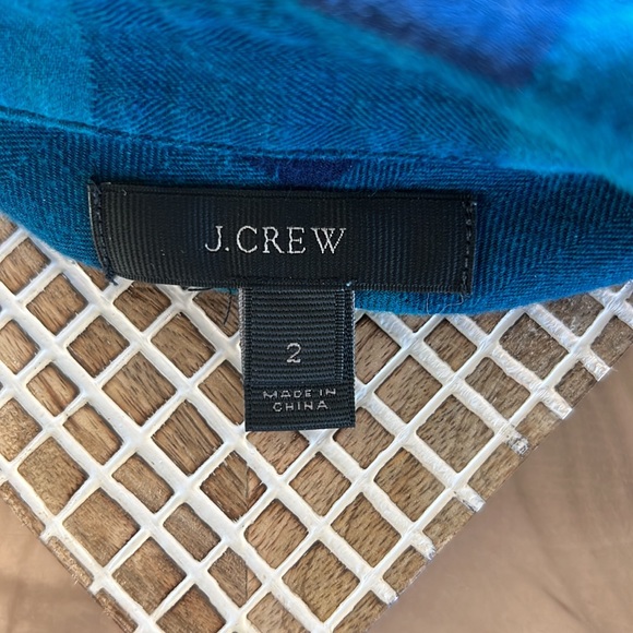 J. Crew Buffalo Check Button Down Shirt - Picture 7 of 8